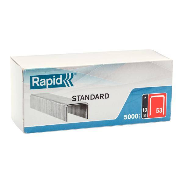 Zszywki Rapid z drutu cienkiego nr 53 (10 mm) - opakowanie 5000 szt. RAPID-40108659