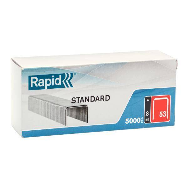 Zszywki Rapid z drutu cienkiego nr 53 (8 mm) - opakowanie 5000 szt. RAPID-40108658