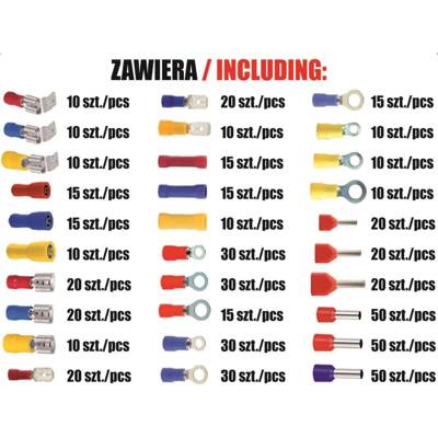 KPL. KOŃCÓWEK I ZŁĄCZ ELEKTR. IZOLOWANYCH 600 SZT. RICHMANN C0423