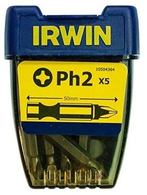 Końcówka Phillips Ph2 L=50 mm 1/4" 5 szt. Irwin 10504364