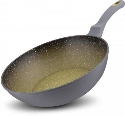 LT1197 PATEL. WOK 28 X 8 CM OLIVE LAMART