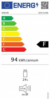 Lodówka podróżna Sencor SCM 2224BL