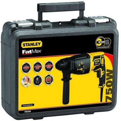 Młotowiertarka SDS+ 750W 1,8J Stanley FatMax FME500K-QS