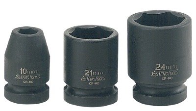 Nasadka udarowa 6-kątna 1/2" metryczna TengTools 