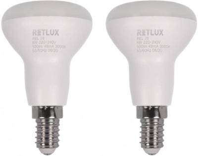 REL 28 LED R50 2x6W E14 WW RETLUX