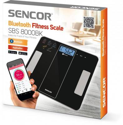 Waga łazienkowa fitness Sencor SBS8000BK