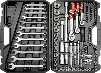 YATO ZESTAW KLUCZY 1/4" , 3/8" , 1/2" 111 elem. 38831