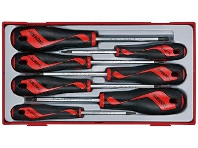 Zestaw wkrętaków TORX 7 szt. TENGTOOLS TT917TXN