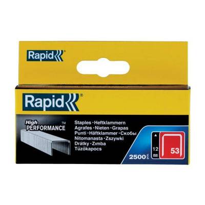 Zszywki Rapid z drutu cienkiego nr 53 (12 mm) - opakowanie 2500 szt. RAPID-11859625